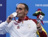 Miguel Luque, plata en 50 metros braza en Tokio