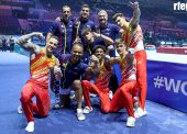 El equipo masculino, 6º en el Mundial de Gimnasia Artística