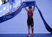 Susana Rodríguez-Sara Loehr, Daniel Molina y Andrea Miguélez, campeones del mundo de paratriatlón