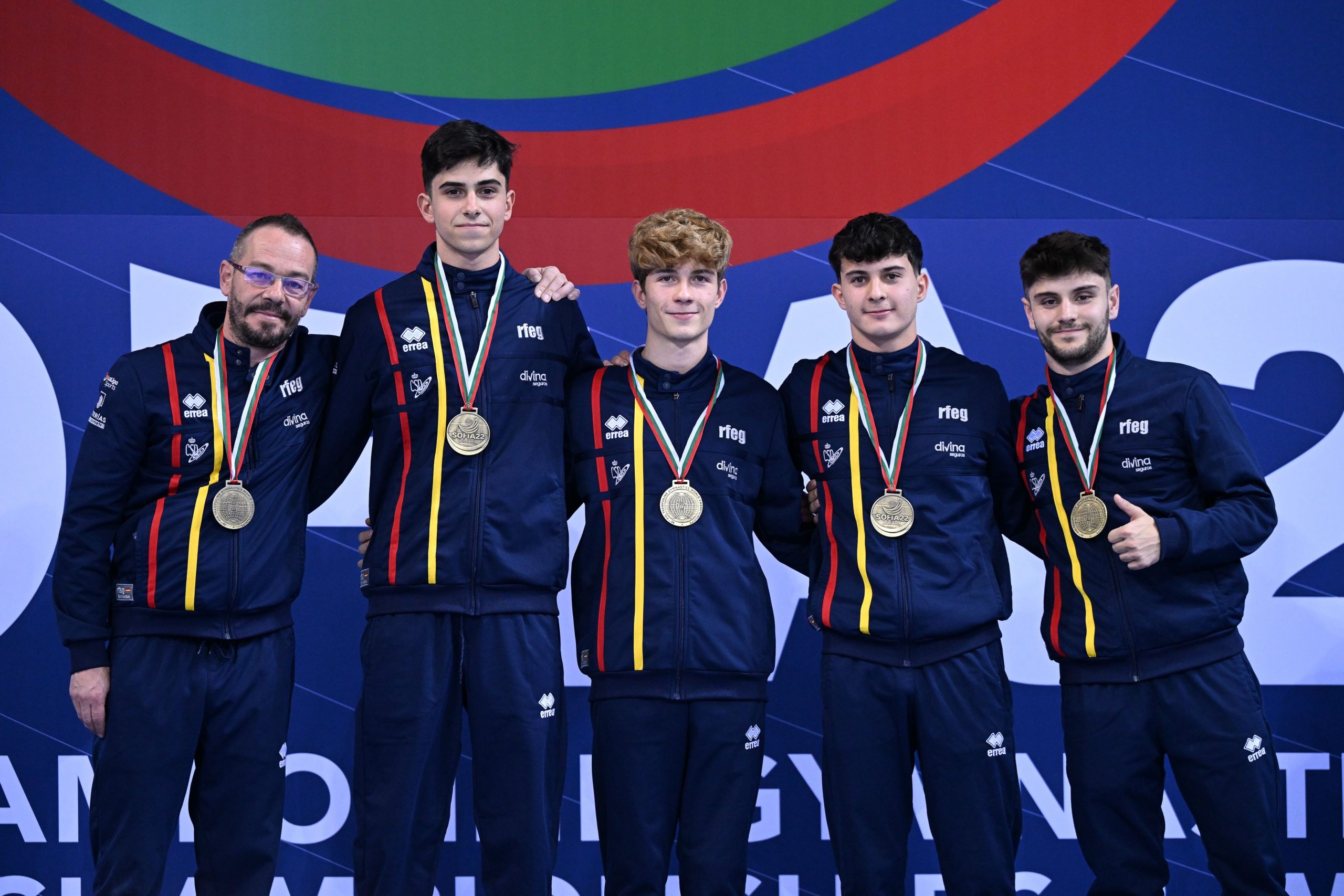 Mundial Gimnasia Trampolín. Fuente: Rfeg
