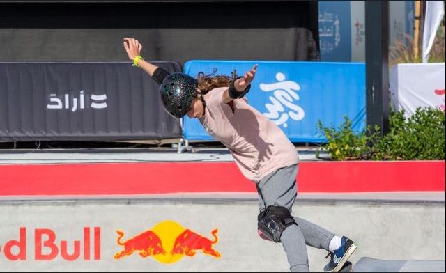 Naia Laso. Fuente: Jeff Landi - World Skate Skateboarding