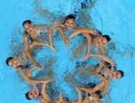 El equipo español de natación artística, a 4 puntos de las medallas tras la rutina técnica