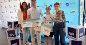 Juan Ferrón y Paula Sánchez ganan la 4ª jornada de la Liga AXA de Natación