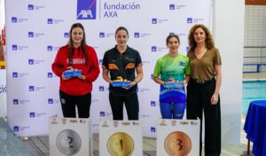 Triplete femenino en el Campeonato Axa de Promesas Paralímpicas de Natación