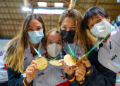 España se lleva un botín de Portugal de 48 medallas