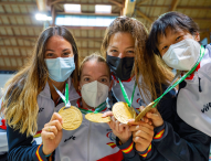 España se lleva un botín de Portugal de 48 medallas