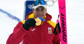 Oriol Cardona, campeón olímpico de esquí de montaña