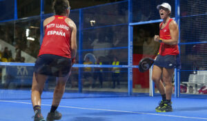 Sáinz y Llaguno, primer oro femenino del pádel en Taranto