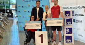 Delia Fontcuberta y Juan Ferrón ganan en la Liga AXA de Natación