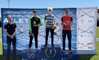Aner Aróstegui gana el Campeonato de España de Promesas Paralímpicas de Atletismo