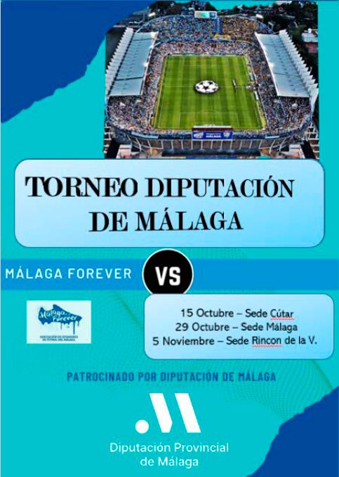 Cartel Torneo Diputación de Málaga. Fuente: AD