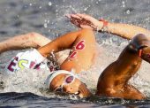 Paula Ruiz, 16ª en la final olímpica de los 10 km de aguas abiertas