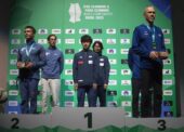 Javier Aguilar, subcampeón del Mundo de Paraescalada