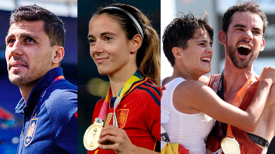 Rodri, Aitana, María y Álvaro. Fuente: CSD