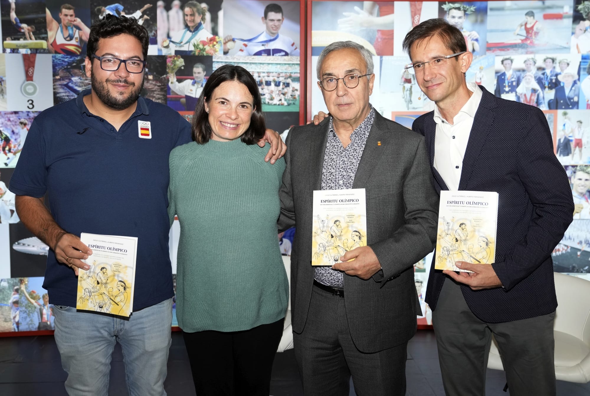 Presentación del libro "Espíritu Olímpico". Fuente: COE