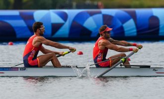 3 diplomas más para el remo español en París 2024