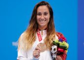 Sarai Gascón, bronce en 100 metros mariposa
