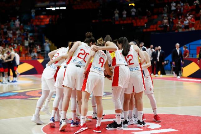 España en el Eurobasket Femenino. Fuente: FEB