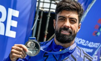 Carlos Gimeno, plata mundial