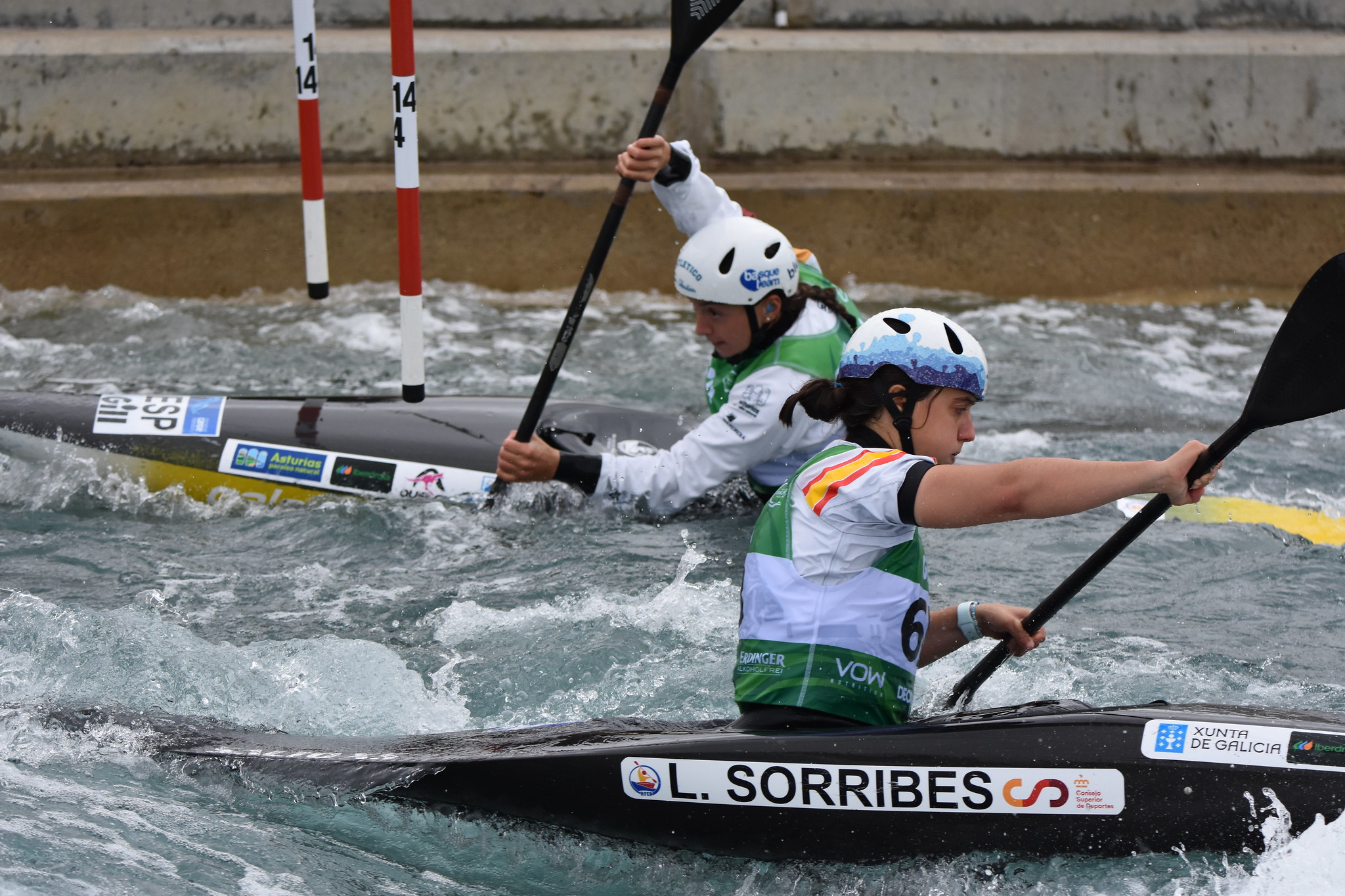 Laia Sorribes y Olatz Araregui. Fuente: Rfep