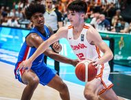 España vence a República Dominicana 73-55