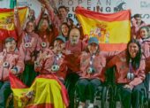 España, subcampeona de Europa de parasurfing
