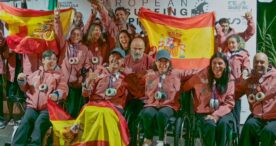 España, subcampeona de Europa de parasurfing