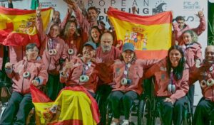 España, subcampeona de Europa de parasurfing