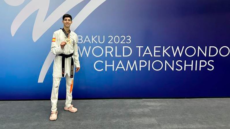 Adrián Vicente. Fuente: Rfetaekwondo