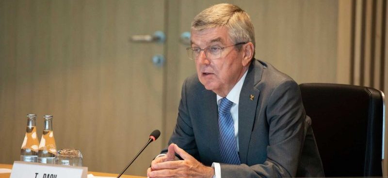 El Presidente del COI, Thomas Bach. Fuente: Greg Martin/COI