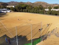 El béisbol ya se respira sobre la arena de Málaga