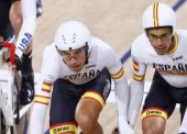 Torres y Mora finalizan 6º en la madison olímpica